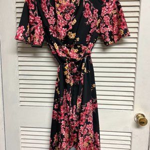 KOTON Silk Wrap Dress